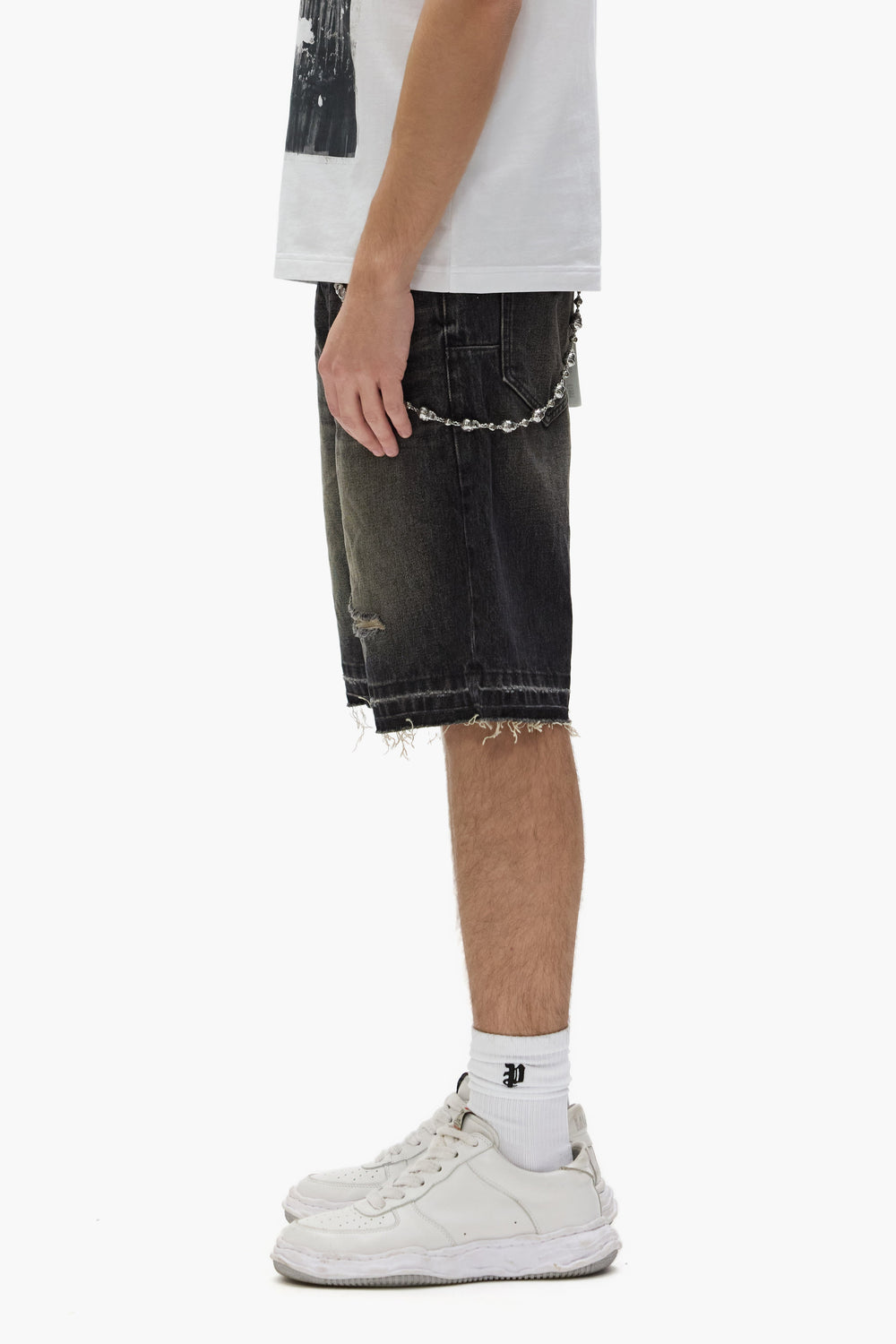 PURPLE BRAND P059 Worn Vintage Shorts - Gravity NYC