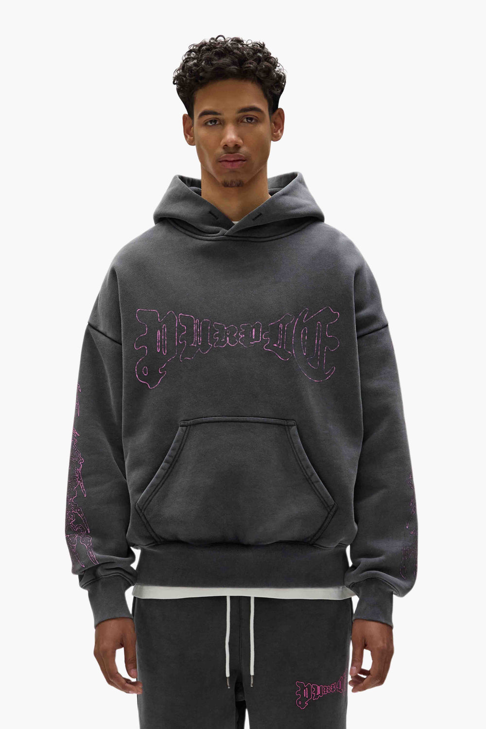 PURPLE BRAND P401 Arched Gothic Hoodie - Gravity NYC