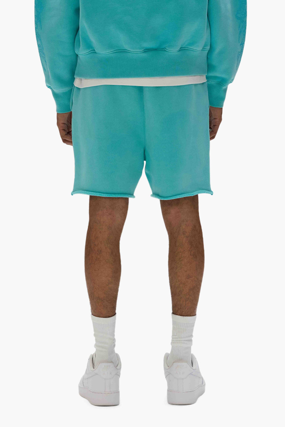 PURPLE BRAND P446 Arched Gothic Sweatshorts - Gravity NYC