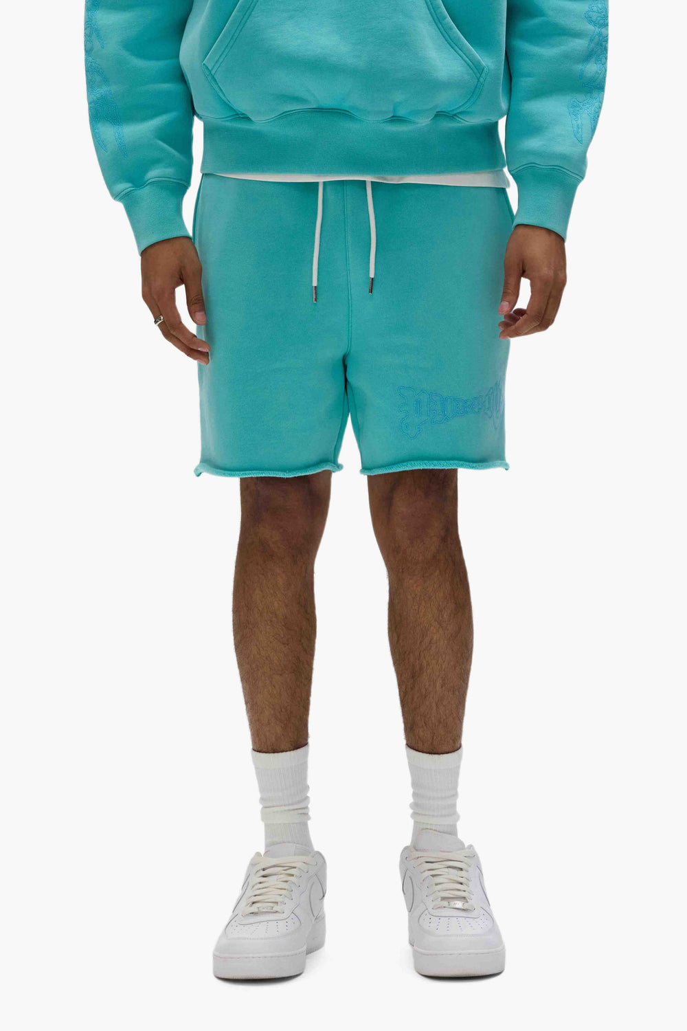 PURPLE BRAND P446 Arched Gothic Sweatshorts - Gravity NYC