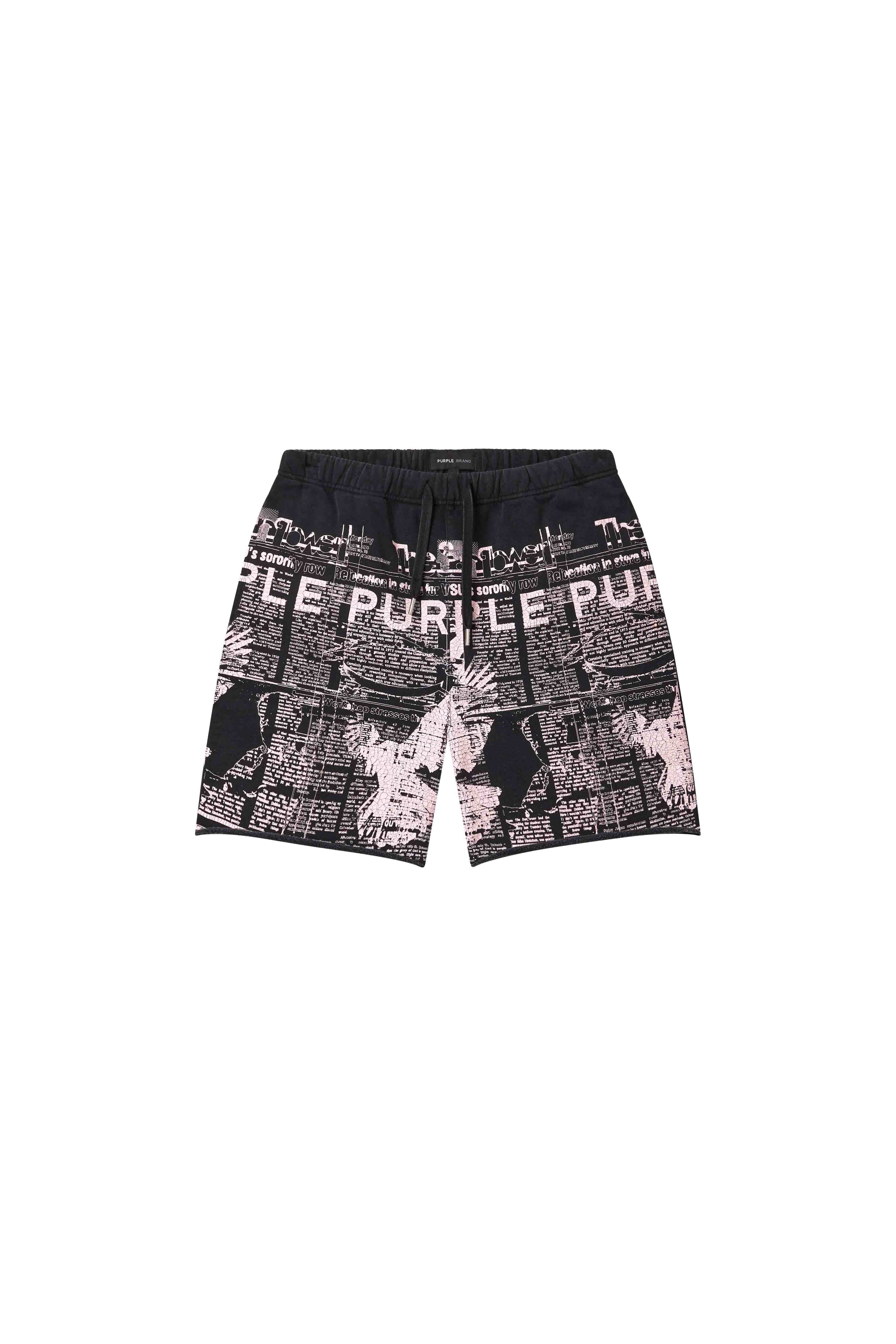 PURPLE BRAND P446 Good News Shorts - Gravity NYC