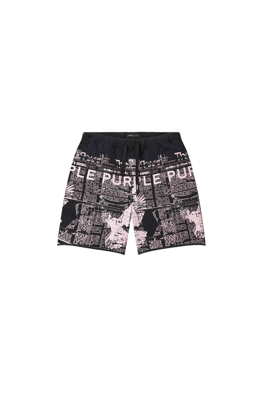 PURPLE BRAND P446 Good News Shorts - Gravity NYC