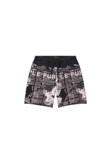 PURPLE BRAND P446 Good News Shorts - Gravity NYC
