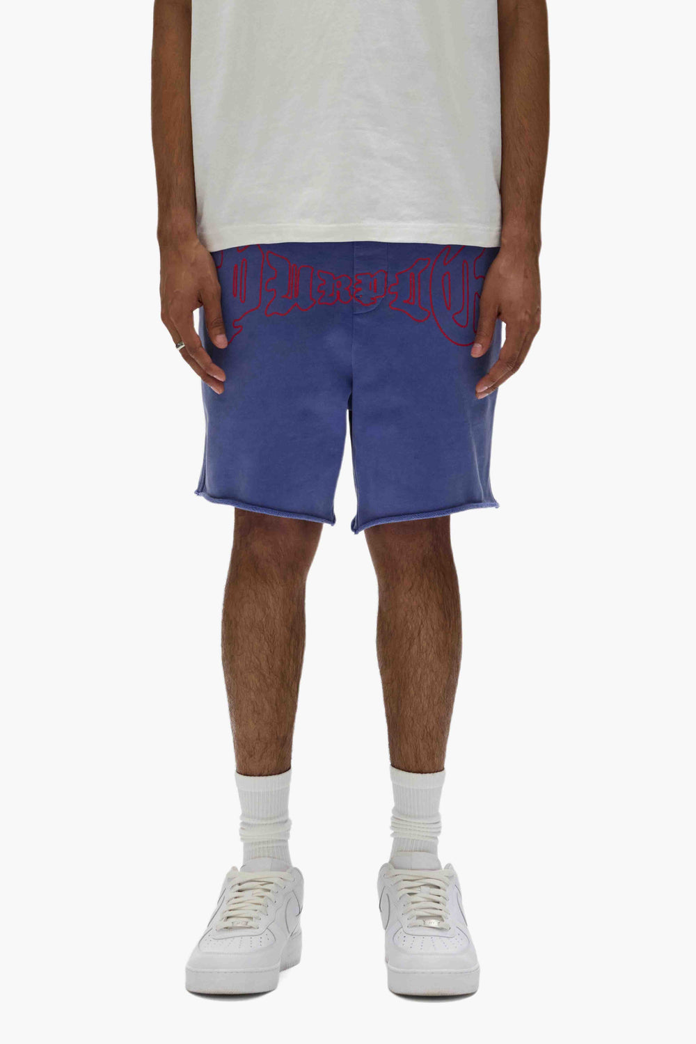PURPLE BRAND P467 Arched Gothic Sweatshorts - Gravity NYC