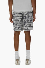 PURPLE BRAND P537 Tabloid Shorts - Gravity NYC