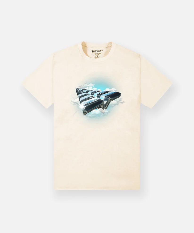 PAPER PLANES ABOVE THE CLOUDS TEE Gravity NYC