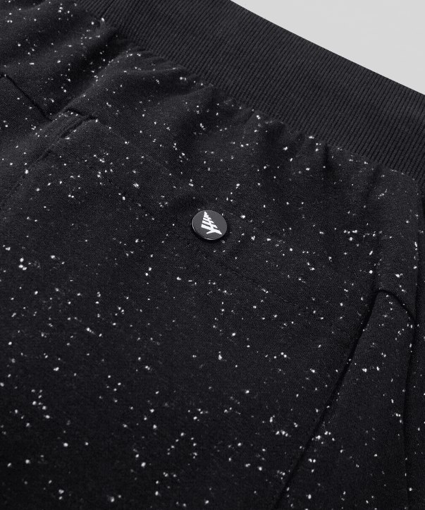 PAPER PLANES BLACK SPECKLED PLANES SHORTS Gravity NYC