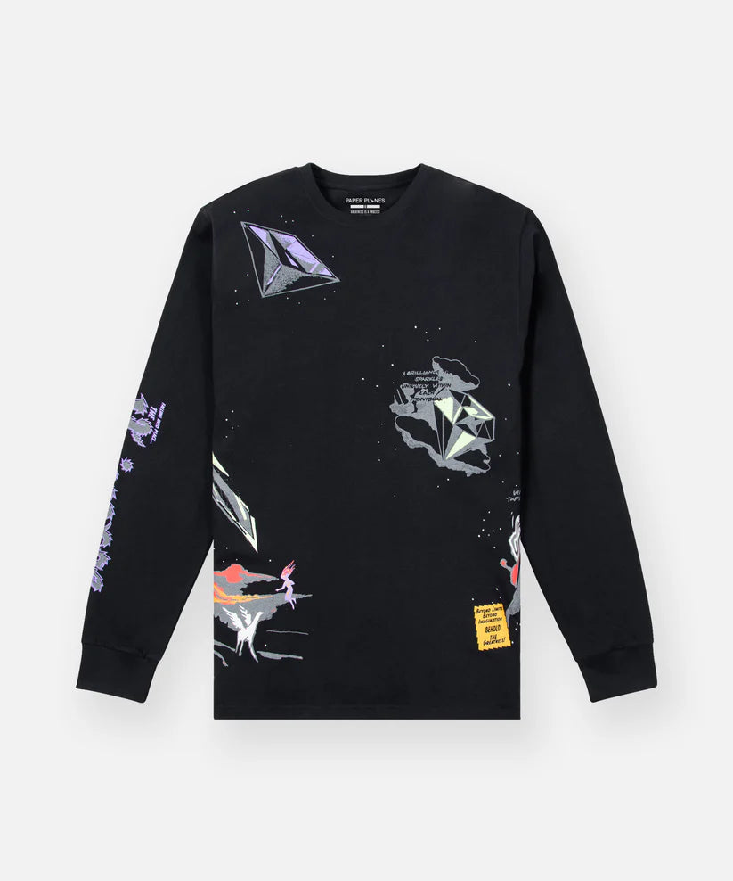 PAPER PLANES Beyond Limits Long Sleeve Tee Gravity NYC