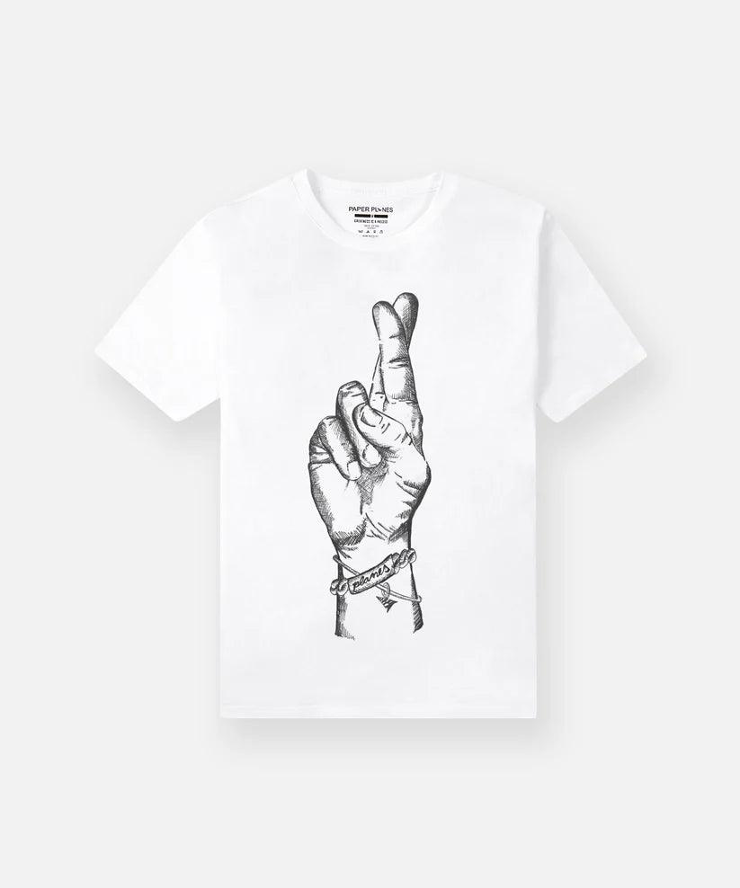 PAPER PLANES Fingers Crossed Tee Gravity NYC