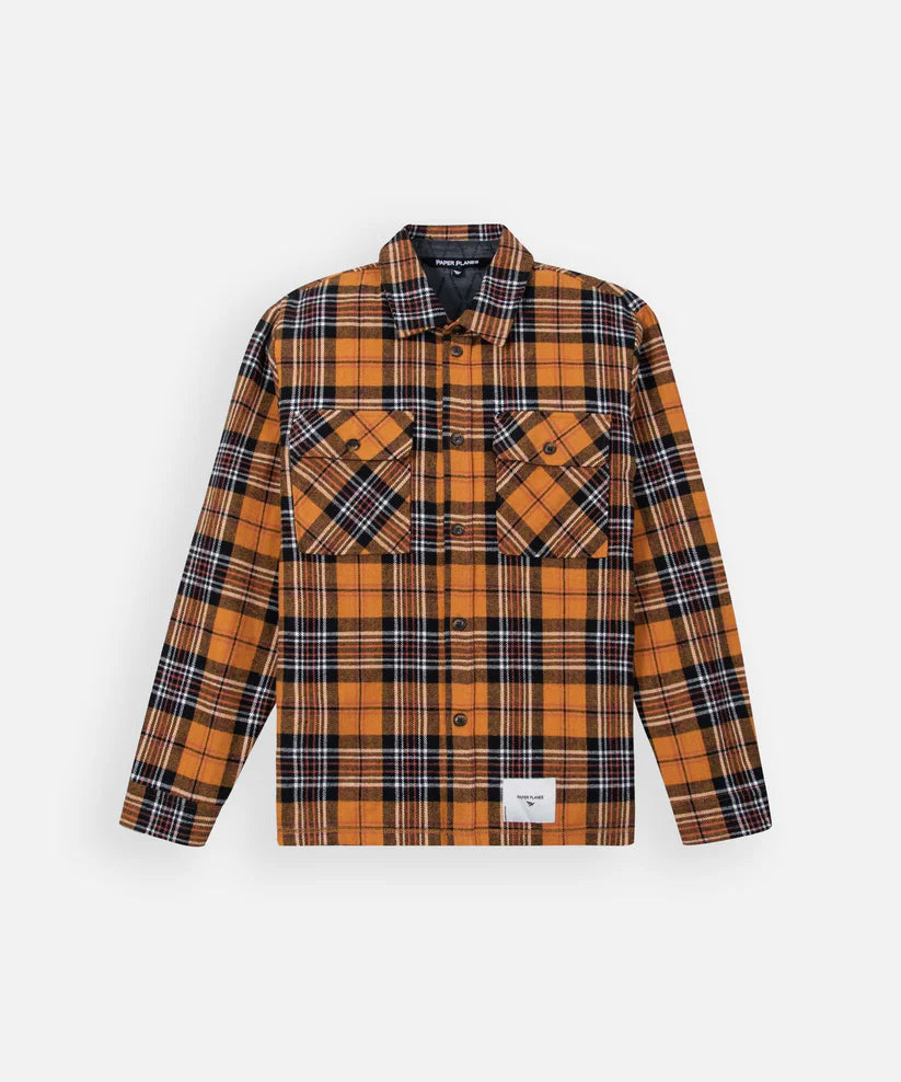 PAPER PLANES Heavy Flannel Field Shirt Gravity NYC