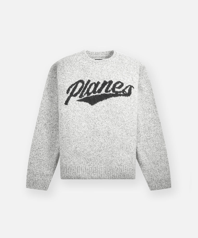 PAPER PLANES Planes Script Sweater Crewneck Gravity NYC