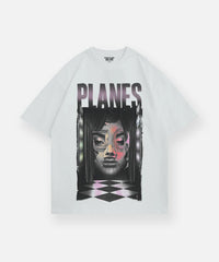 PAPER PLANES Surealist Face Heavyweight Tee Gravity NYC