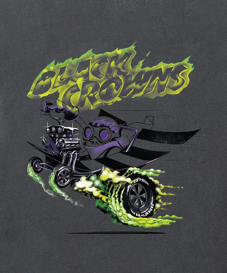 PAPER PLANES Black Crowns Tee - Gravity NYC