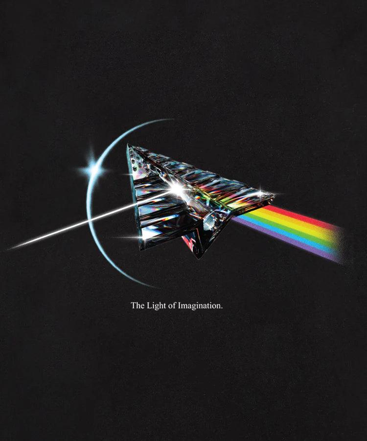 PAPER PLANES Colorful Reflection Tee Black - Gravity NYC