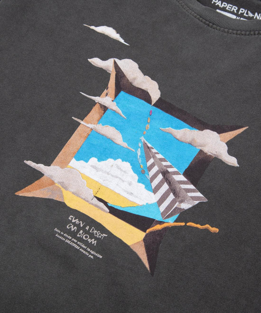 PAPER PLANES Dare to Dream Tee Black - Gravity NYC