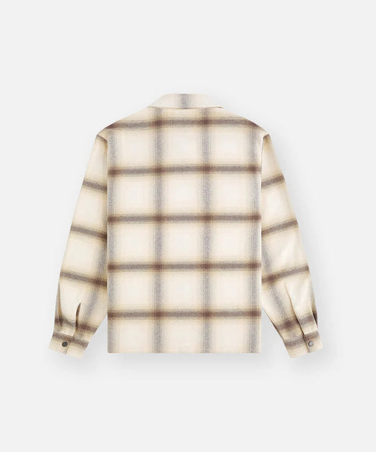 PAPER PLANES Flannel Zip Front Shirt Gravity NYC