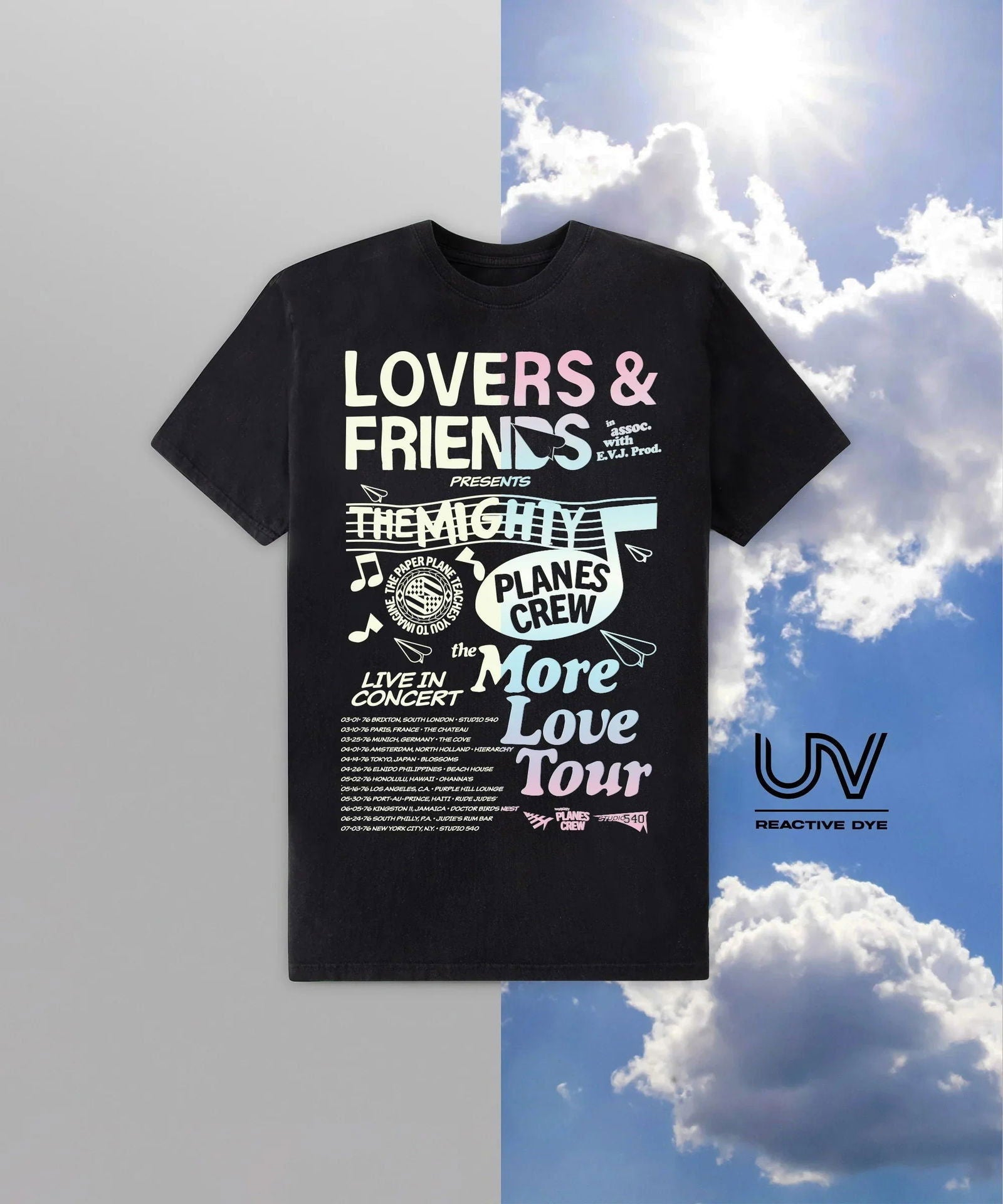 PAPER PLANES More Love Tee Gravity NYC