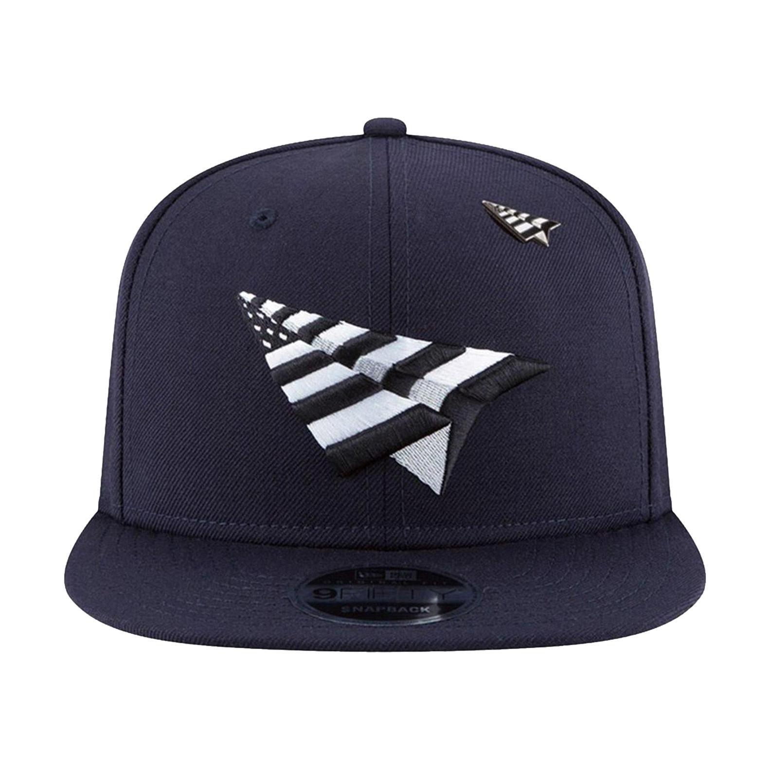 PAPER PLANES Navy Boy Crown Old School Snapback