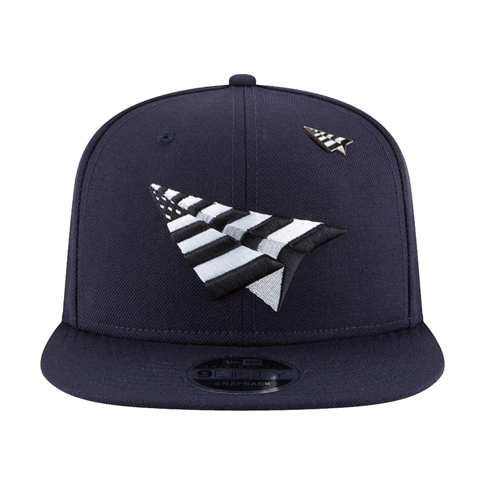 PAPER PLANES Navy Boy Crown Old School Snapback at Gravity NYC