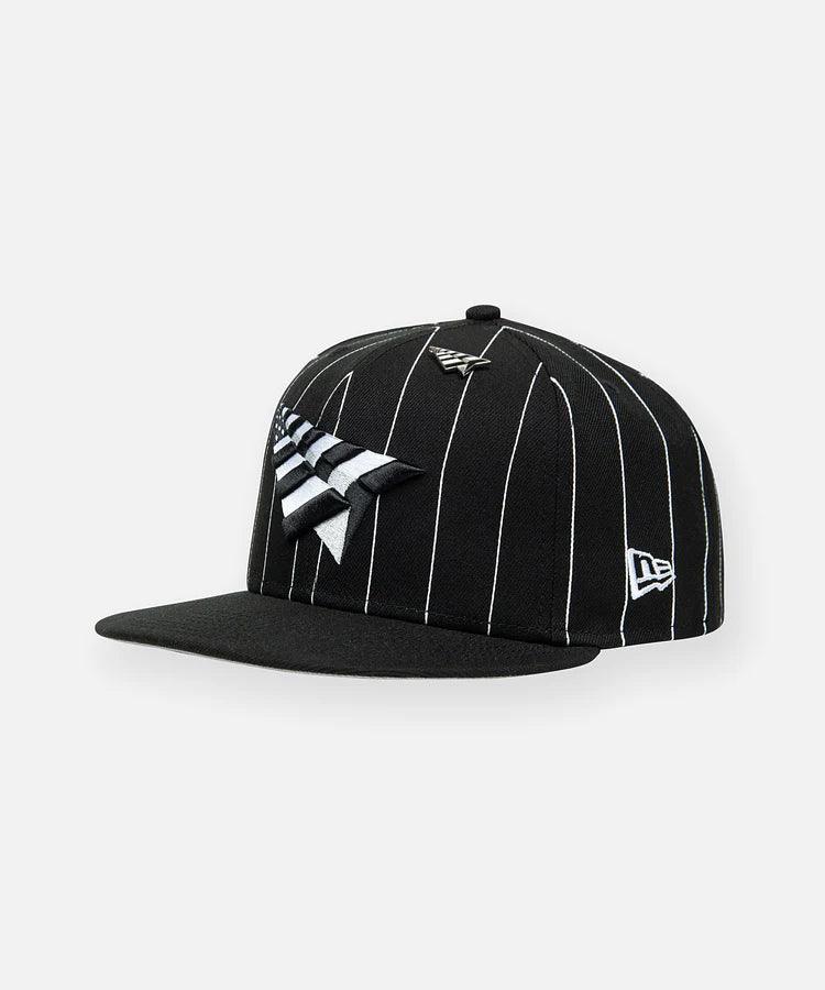 PAPER PLANES Original Crown Pinstripe Snapback - Gravity NYC