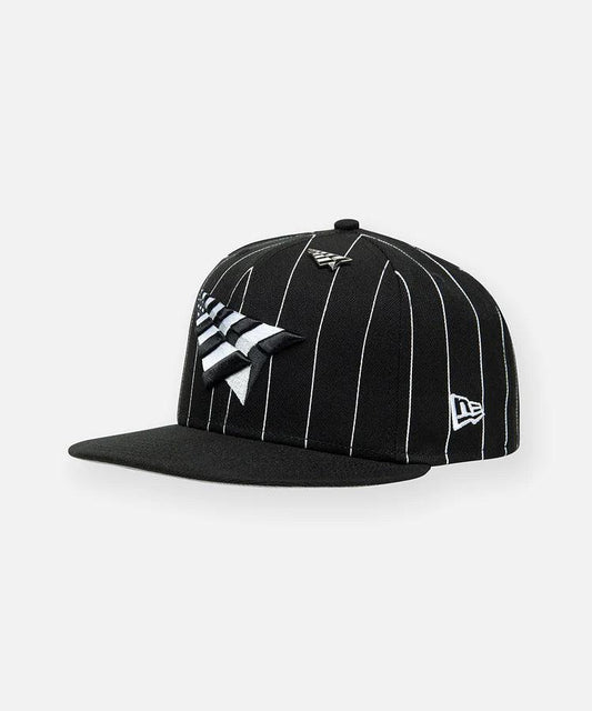 PAPER PLANES Original Crown Pinstripe Snapback - Gravity NYC