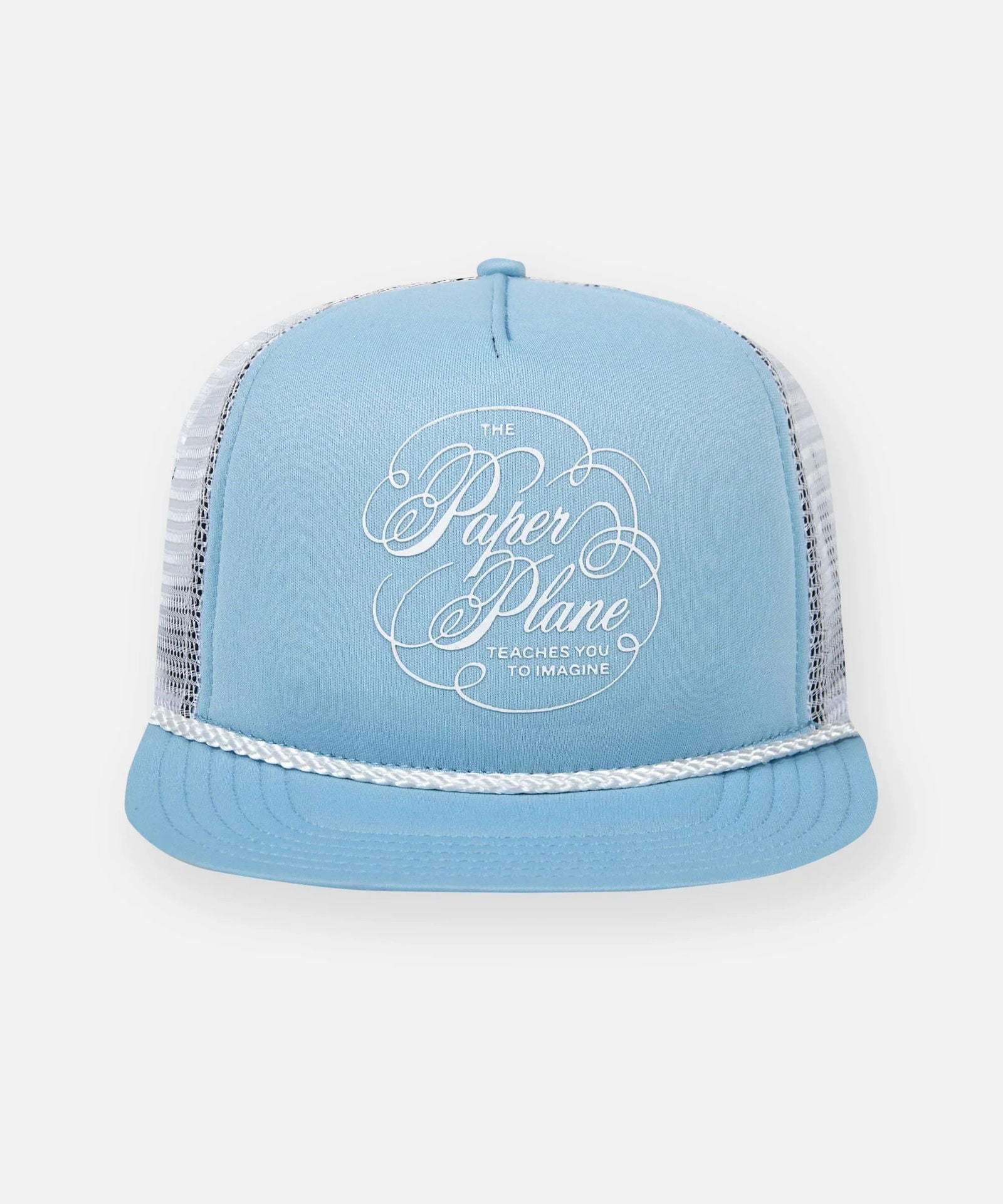 PAPER PLANES Script Trucker Hat Gravity NYC