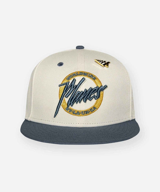 PAPER PLANES Small World Colorblock Snapback - Gravity NYC