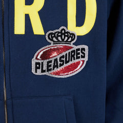 PLEASURES NERD ZIP UP HOODIE Gravity NYC