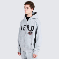 PLEASURES NERD ZIP UP HOODIE Gravity NYC