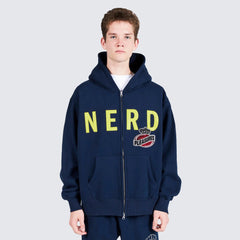 PLEASURES NERD ZIP UP HOODIE Gravity NYC