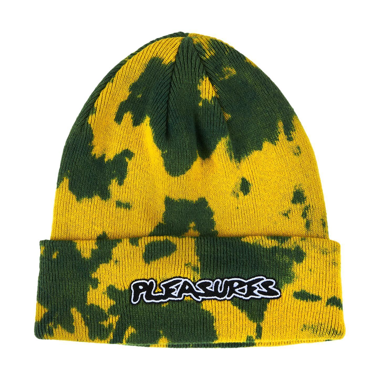 PLEASURES Backbone Dyed Beanie - Gravity NYC