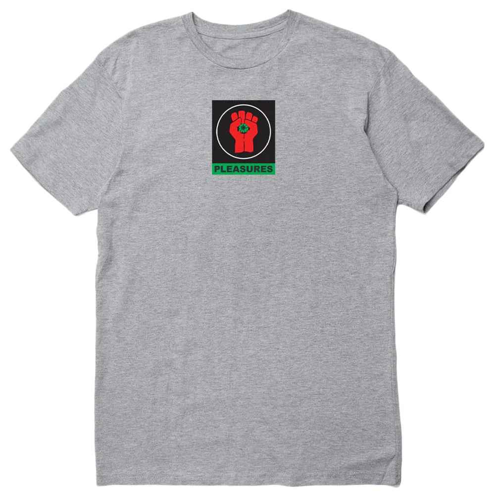 PLEASURES Badge T-Shirt - Gravity NYC