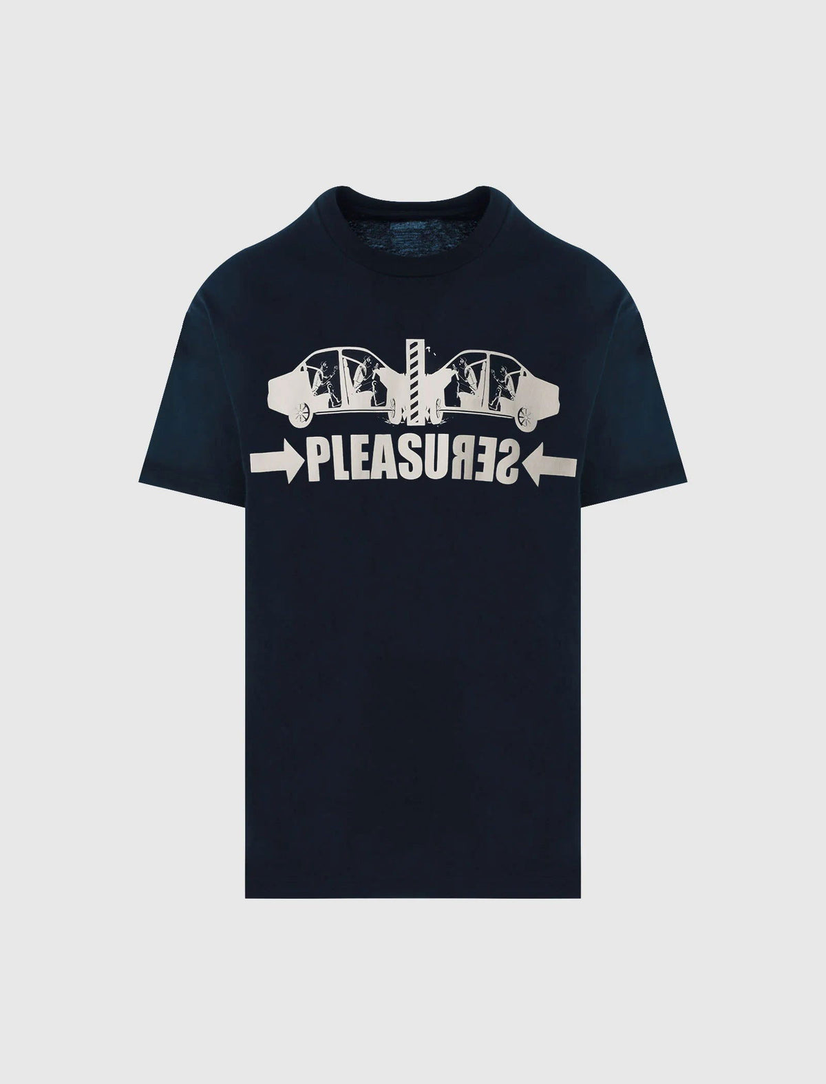 PLEASURES Crash T-Shirt Gravity NYC