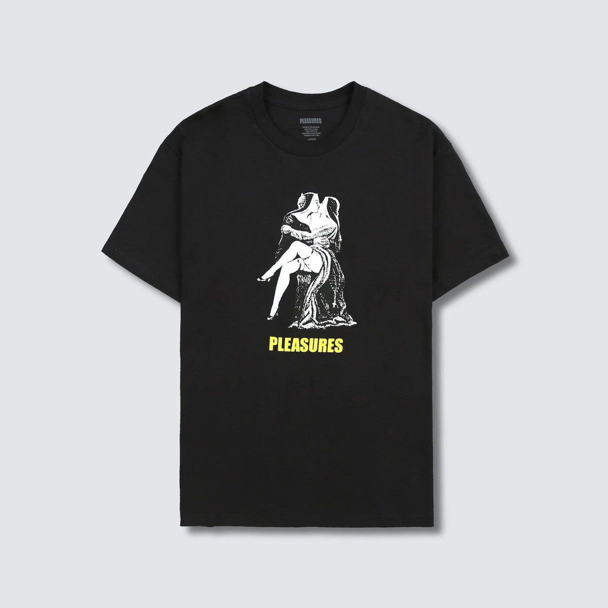 PLEASURES French Kiss T-Shirt - Gravity NYC