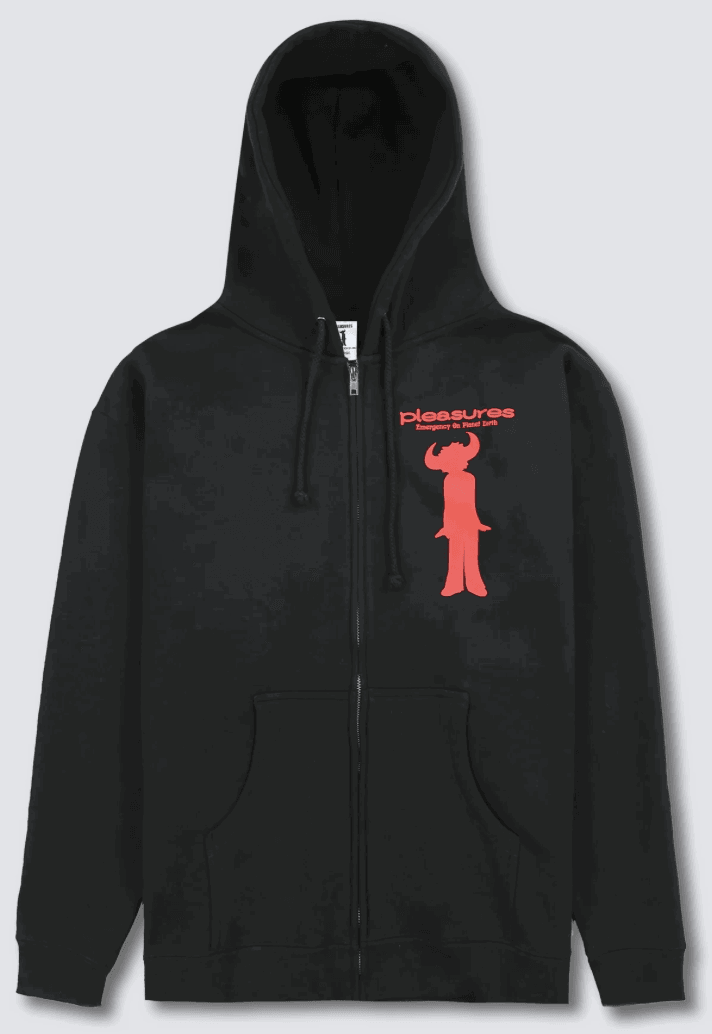 PLEASURES High Times Zip Hoodie - Gravity NYC