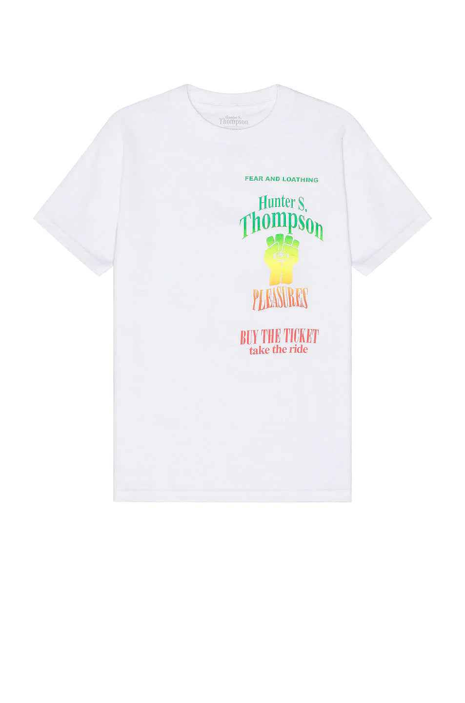 PLEASURES Take the Ride T-Shirt - Gravity NYC