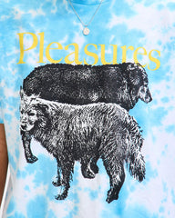 PLEASURES Wet Dogs T-Shirt