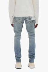 PURPLE BRAND P001 Worn Indigo Slashed Paint - Gravity NYC