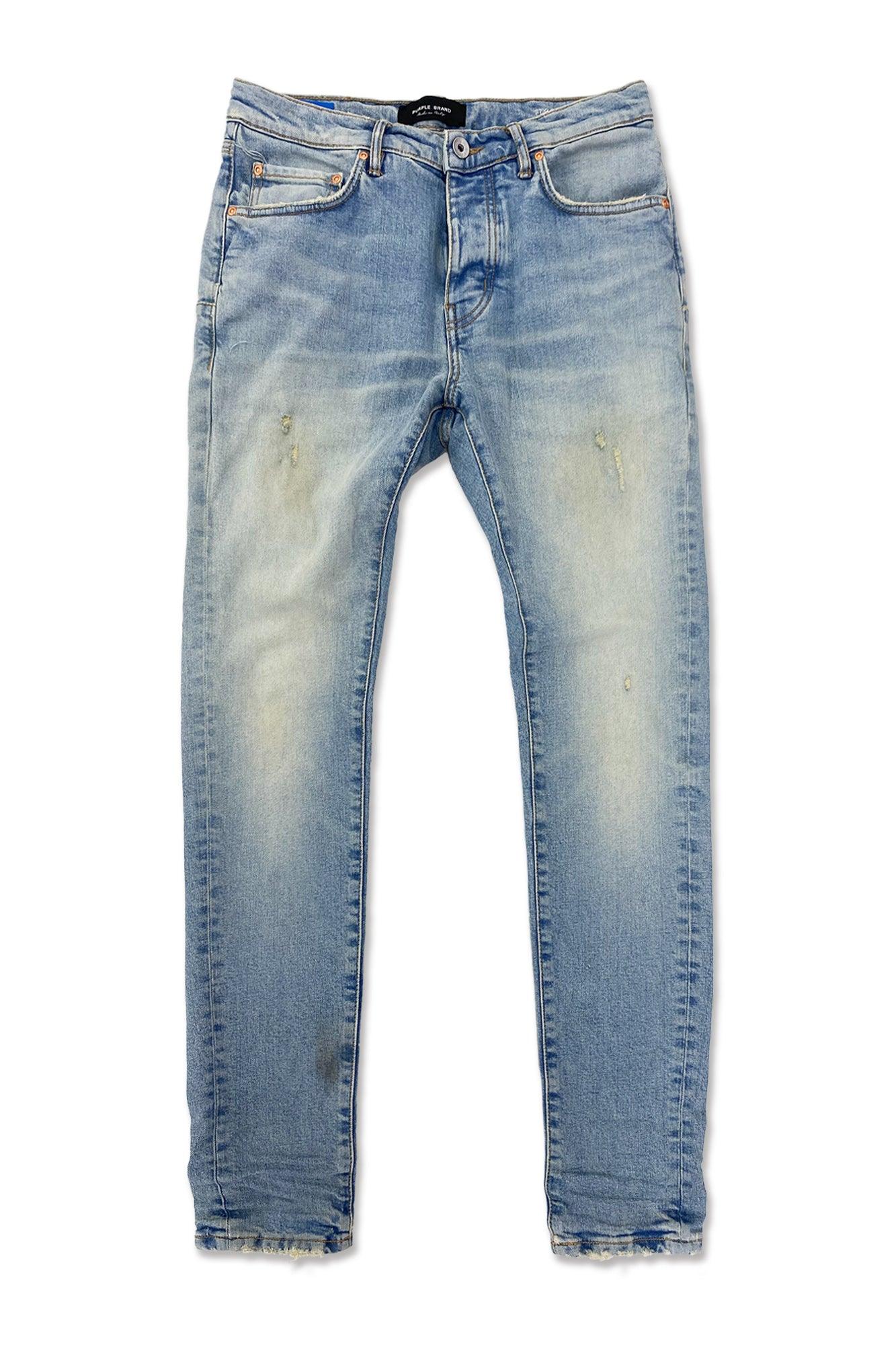 PURPLE BRAND P001 Light Dirty Vintage Wash Gravity NYC