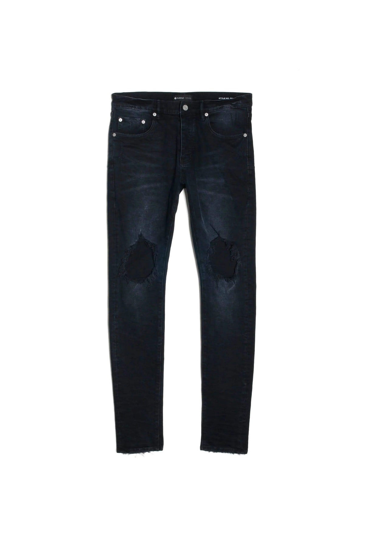 PURPLE BRAND P002 Black Wash Blowout Jeans Gravity NYC