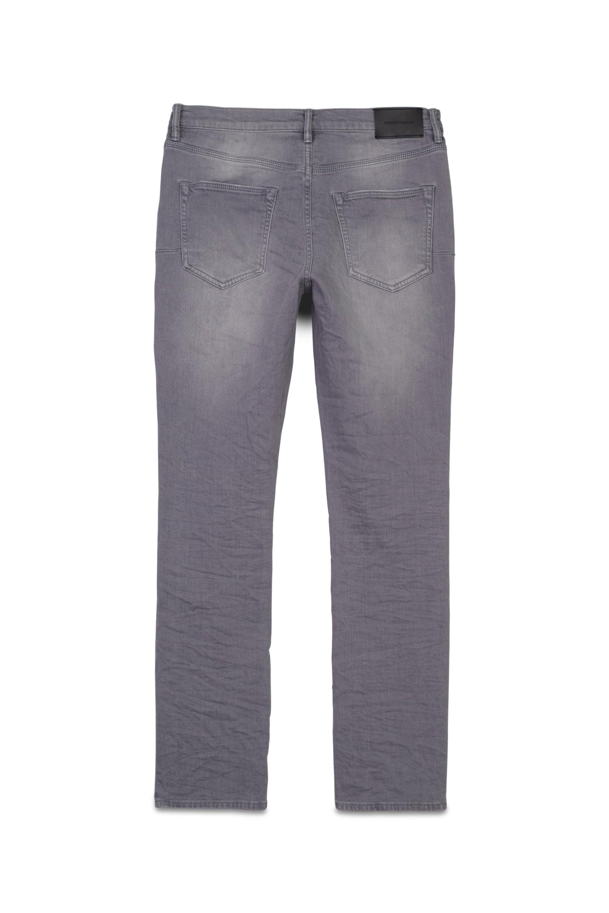 PURPLE BRAND P005 Faded Grey Aged Gravity NYC