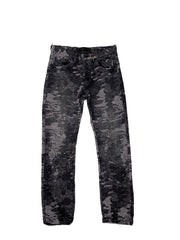 PURPLE BRAND P005 Jacquard Slim Straight Black Gravity NYC