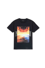 PURPLE BRAND P101 Fire in the Sky T-Shirt Gravity NYC