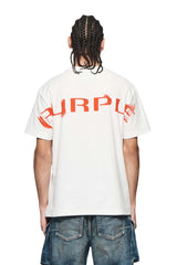 PURPLE BRAND P104 Scuffed Wordmark Tee Gravity NYC