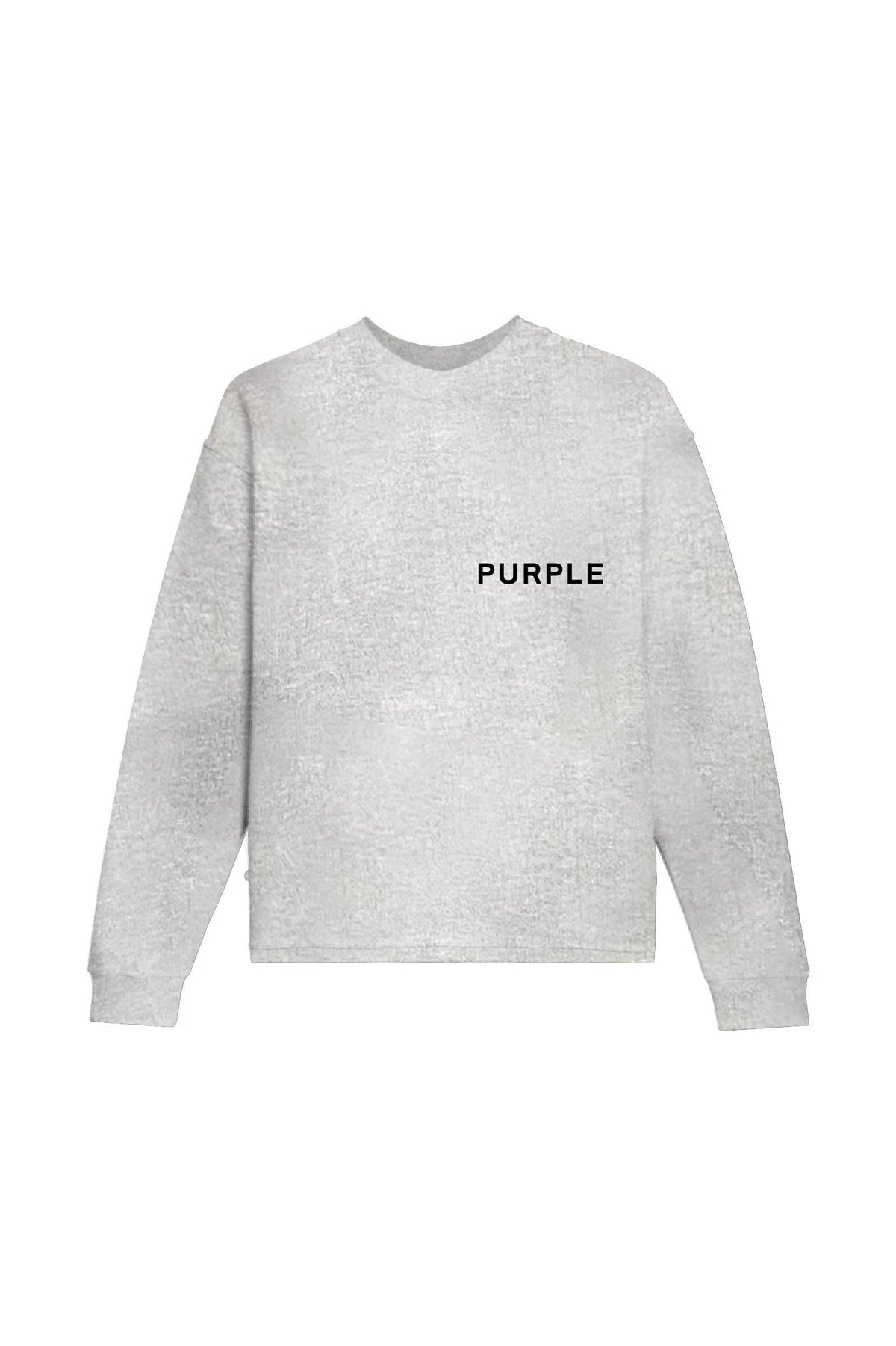 PURPLE BRAND P204 Textured Jersey Long Sleeve Tee Gravity NYC