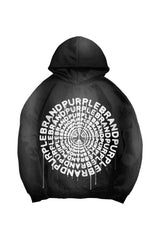 PURPLE BRAND P401 Concentric Hoodie Gravity NYC