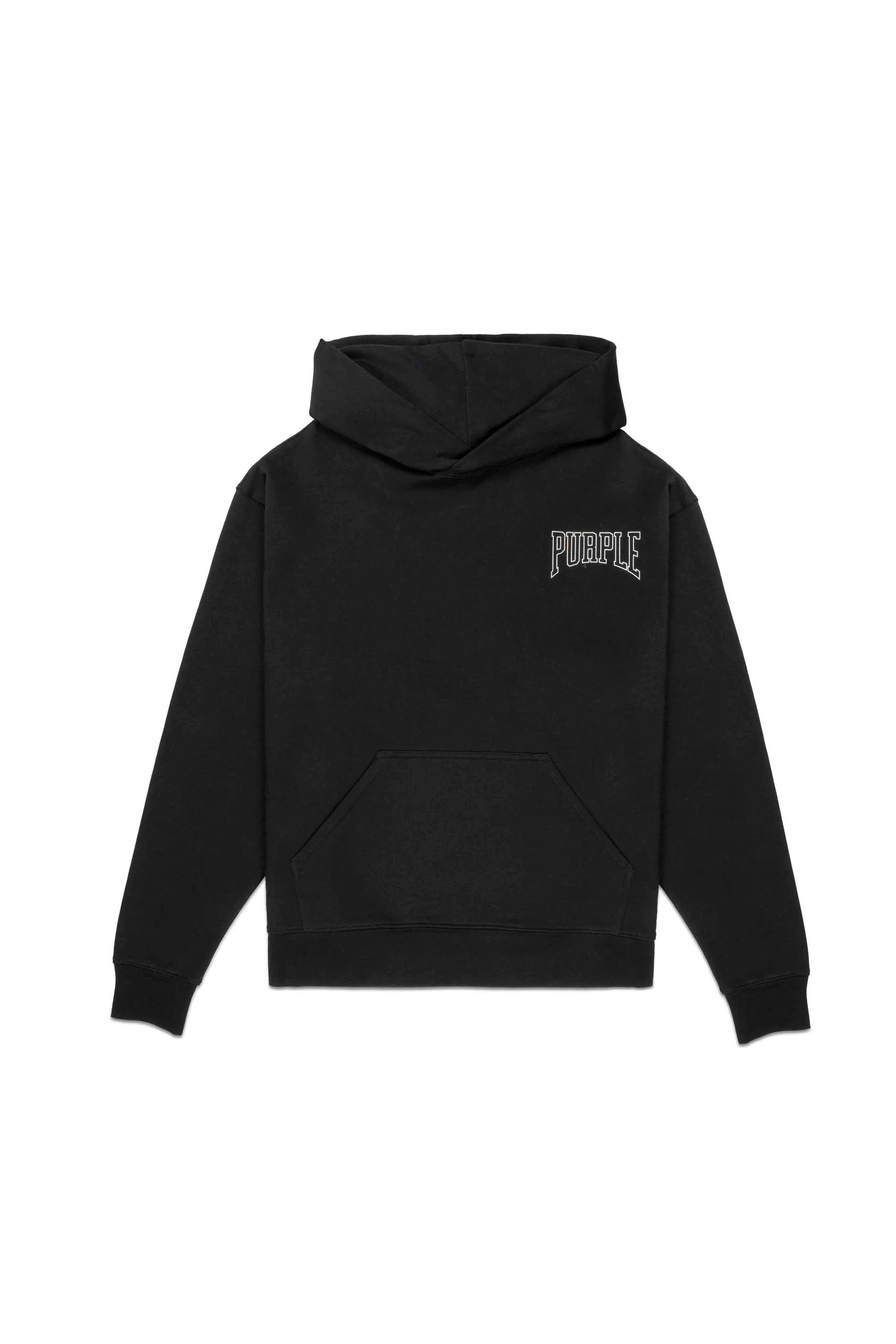 PURPLE BRAND P447 Fallen Hoodie Gravity NYC