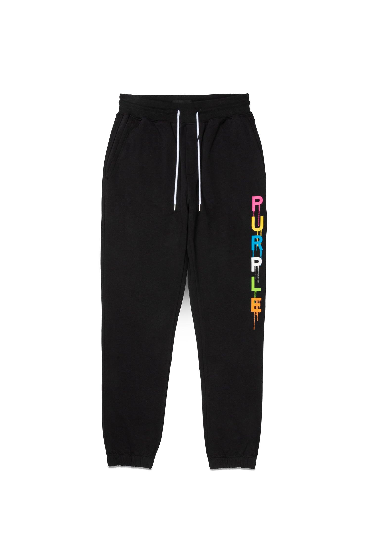 PURPLE BRAND P450 Wordmark Drip Sweatpants Gravity NYC