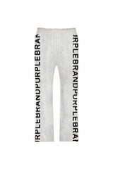 PURPLE BRAND P459 Wordmark Repeat Flared Pants Gravity NYC