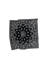 PURPLE BRAND P903 Printed Cotton Bandana Black Gravity NYC